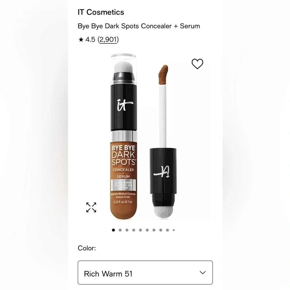 IT Cosmetics Bye Bye Dark Spots Concealer - Rich Warm 51